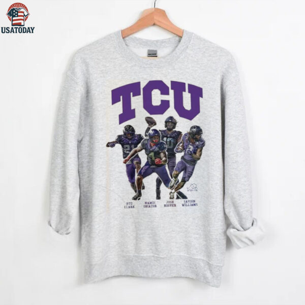 TCU Horned Frogs football players vintage shirt