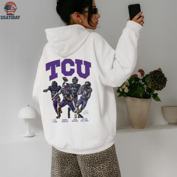 TCU Horned Frogs football players vintage shirt
