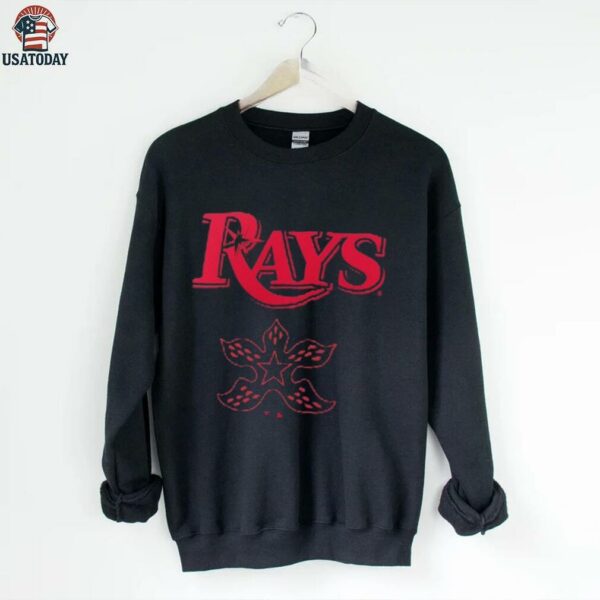 Tampa Bay Rays Stranger Things Demogorgan T Shirt