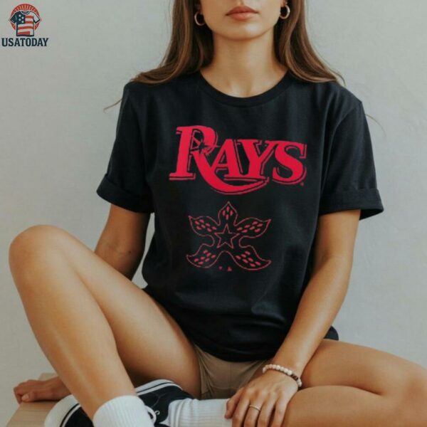 Tampa Bay Rays Stranger Things Demogorgan T Shirt