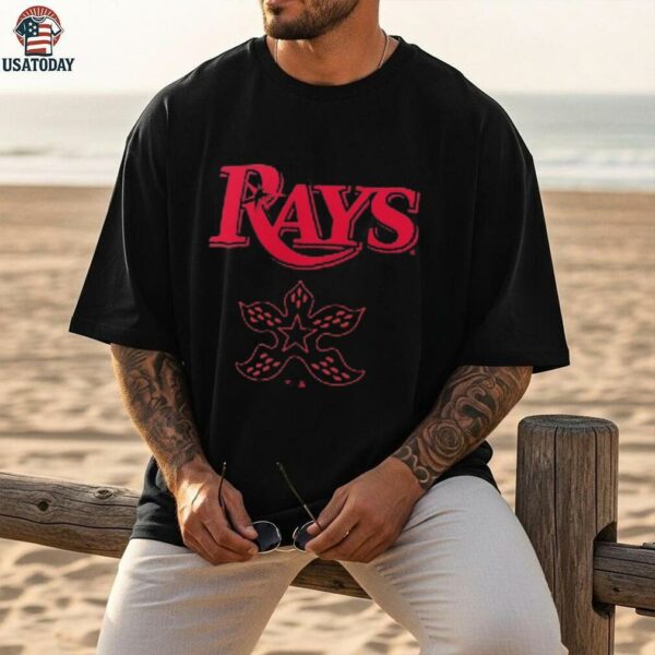 Tampa Bay Rays Stranger Things Demogorgan T Shirt