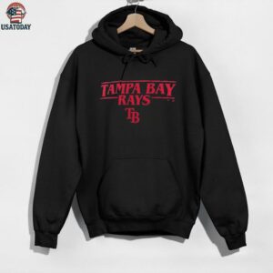 Tampa Bay Rays Stranger Things Logo Lockup T Shirt