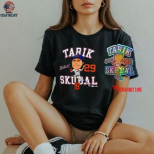 Tarik Skubal Detroit Tigers Hometown Caricature Player shirt