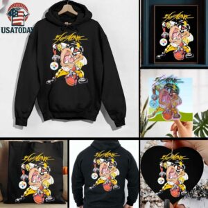 Tasmania Taz Devil POFx156 Silence Pittsburgh Steelers Looney Tunes T shirts