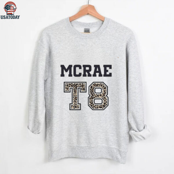 Tate McRae T8 Leopard Pop Music Concert Shirt