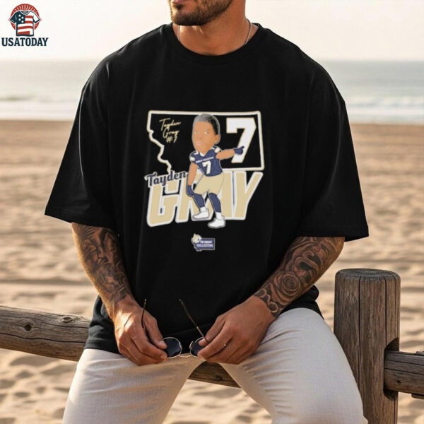 Tayden Gray Montana State Bobcats caricature ’25 shirt
