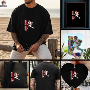 Taylen Green Dual Threat Arkansas Razorbacks running cartoon shirt