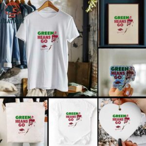 Taylen Green Means Go Arkansas Razorbacks Illustrated shirt
