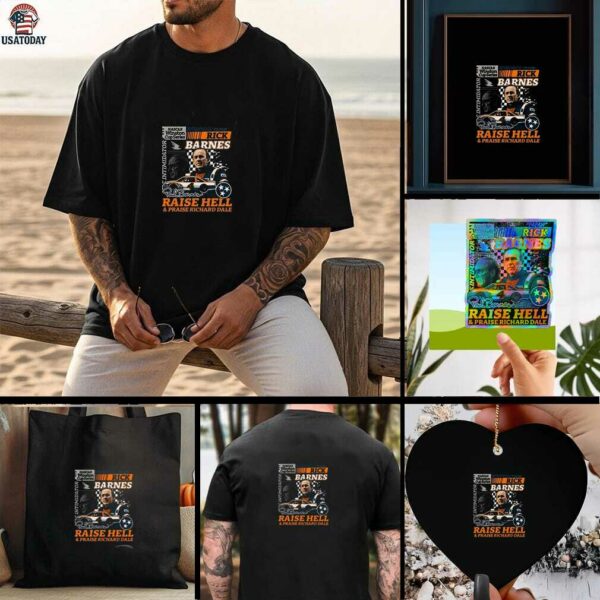 Tennessee Volunteers Rick Barnes NASCAR Racing T Shirt