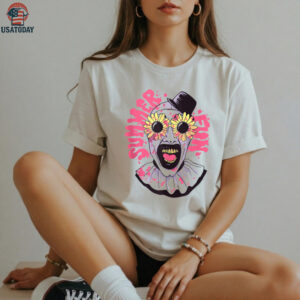 Terrifier Summer Fun Sunglasses Art The Clown Horror Movie Shirt