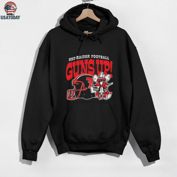 Texas Tech Red Raiders University football guns up shirt