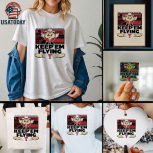 Texas Tech football El Tortillo keep ’em flying shirt