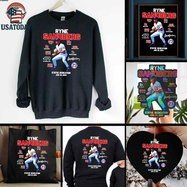 Thank You Ryno Ryne Sandberg Forever 23 Chicago Cubs shirt