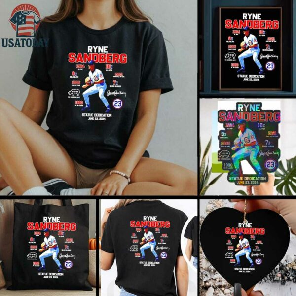 Thank You Ryno Ryne Sandberg Forever 23 Chicago Cubs shirt