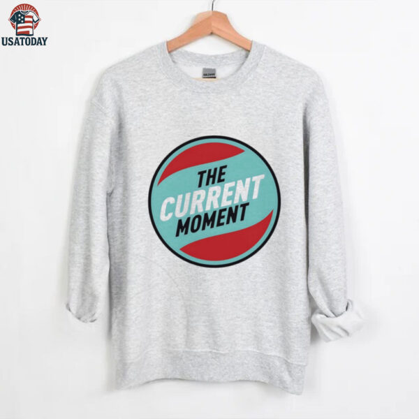 The Current Moment logo shirt