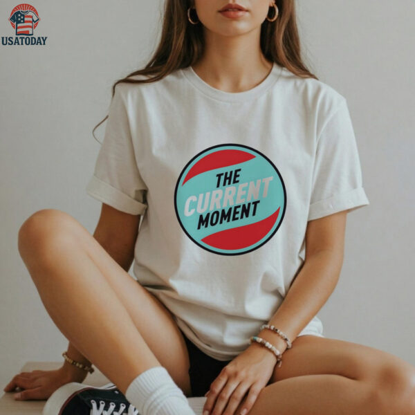 The Current Moment logo shirt
