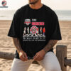 The Ohio State Buckeyes 135th Anniversary thank you for the memories signatures shirt