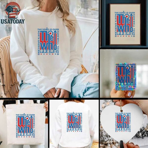 The Who North American Farewell Tour 2025 T Shirt