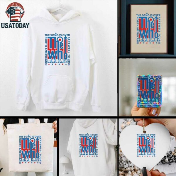 The Who North American Farewell Tour 2025 T Shirt