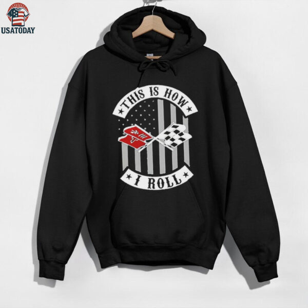 This Is How I Roll Checkered Flag shirt