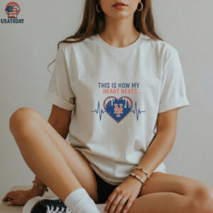 This is How My Heart Beats New York Mets shirt