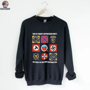 This is today’s republican party the party of hate and insurrection shirt