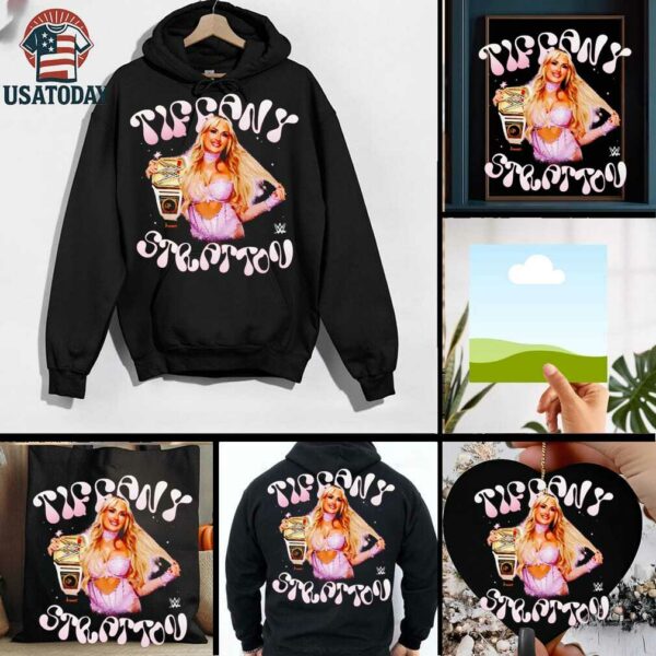Tiffany Stratton pink champion shirt