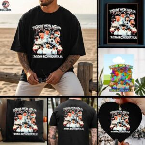 Tigers Won Again 2026 Baseball Player Lighting T Shirts