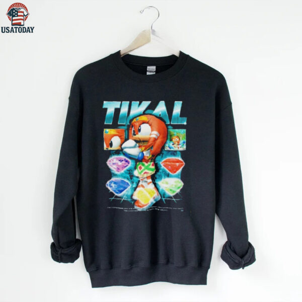 Tikal The 7 Emeralds are the servers shirt