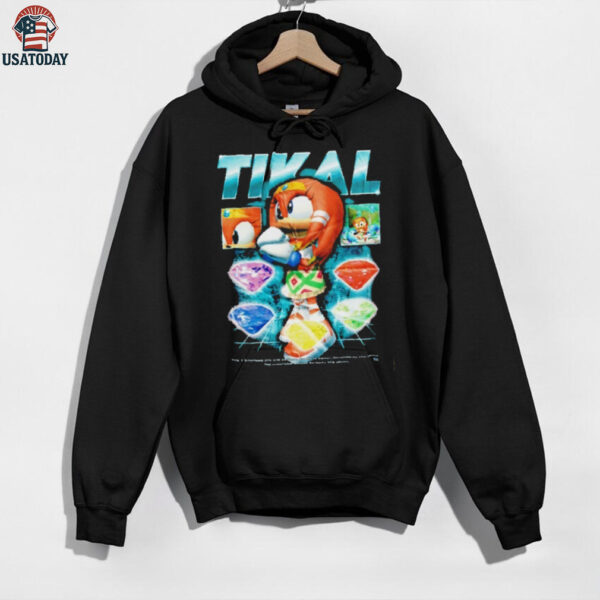 Tikal The 7 Emeralds are the servers shirt