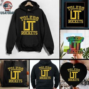 Toledo Rockets UT we love our gold and blue shirt