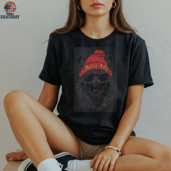 Trendy Game Day Kansas City Mascot Kansas City Football Fan Shirt