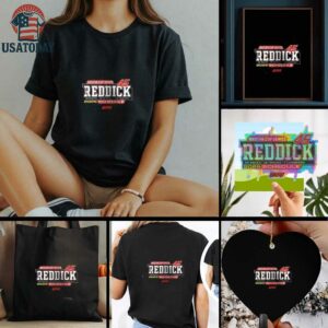 Tyler Reddick 2025 NASCAR Cup series schedule shirt