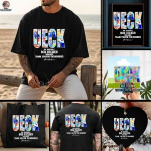 UECK Mr. Baseball Bob Uecker Milwaukee Brewers 1934 2025 thank you for the memories signature shirt