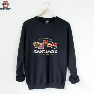 University of Maryland family weekend 2025 shirt
