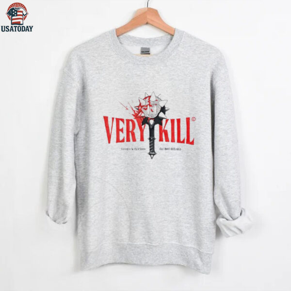 Very kill the mace violence with a smile funny graphic shirt