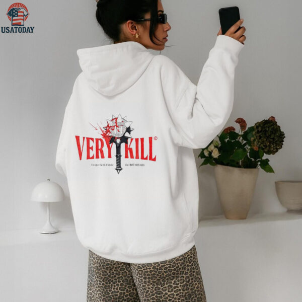 Very kill the mace violence with a smile funny graphic shirt
