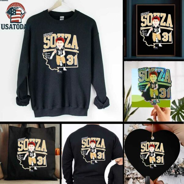 Vinnie Souza Montana State Bobcats caricature ’25 shirt