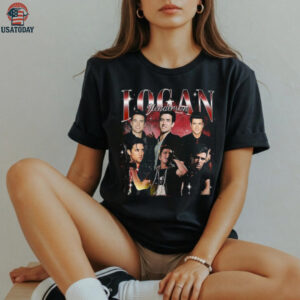 Vintage 90s Bootleg Style Logan Henderson T Shirt