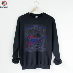 Vintage 90s Style Buffalo Football Game Day Shirt