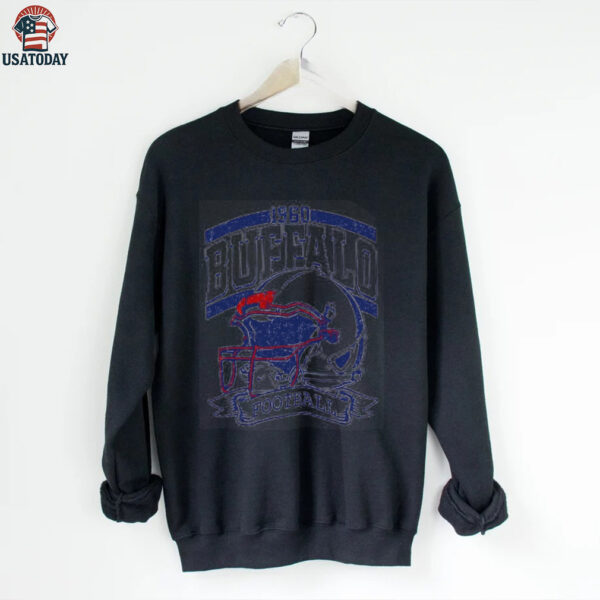 Vintage 90s Style Buffalo Football Game Day Shirt