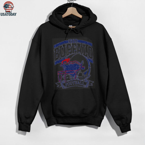 Vintage 90s Style Buffalo Football Game Day Shirt
