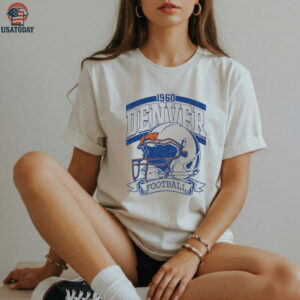 Vintage 90s Style Denver Football Game Day Shirt