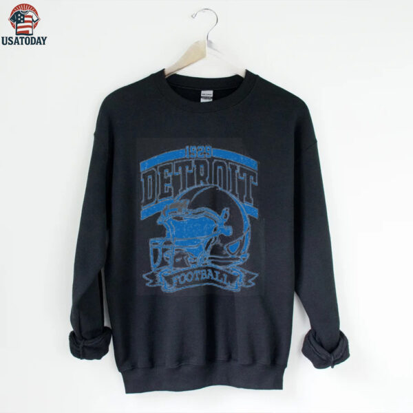Vintage 90s Style Detroit Football Game Day Shirt