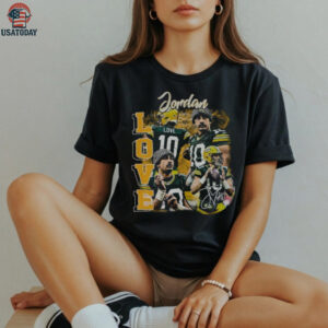 Vintage 90s Style Jordan Love T Shirt