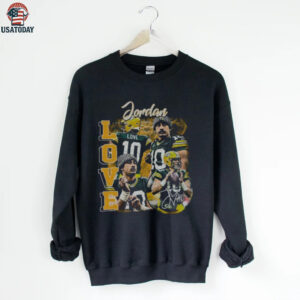 Vintage 90s Style Jordan Love T Shirt
