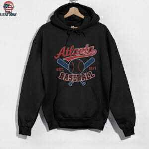 Vintage Atlanta Baseball Unisex T shirt