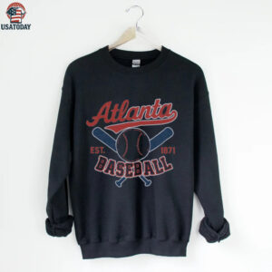 Vintage Atlanta Baseball Unisex T shirt