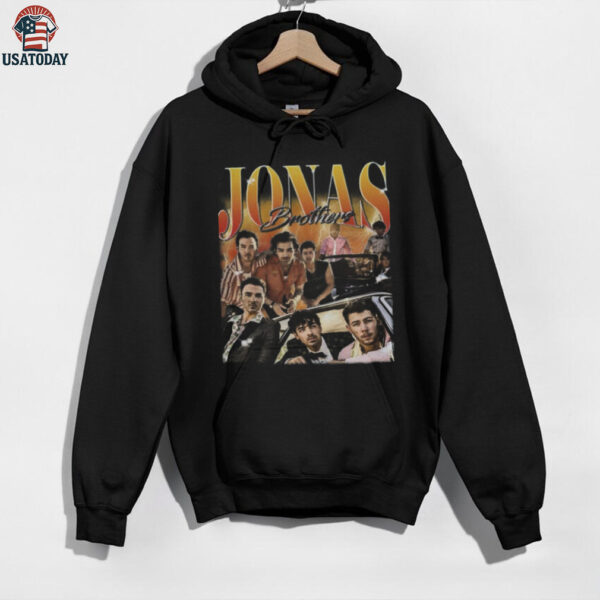 Vintage Jonas Brothers Living The Dream Tour 2025 Shirt