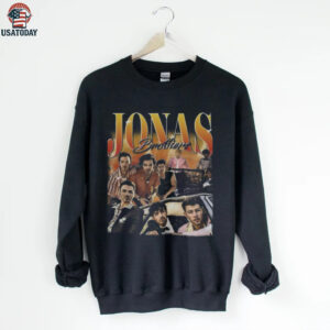 Vintage Jonas Brothers Living The Dream Tour 2025 Shirt